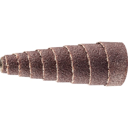 Pferd 3/4" x 1-1/2" Cartridge Roll, 3/16" AH - Full Taper, Aluminum Oxide 120 Grit 41876